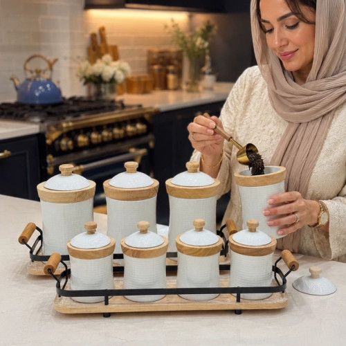 ست پاسماوری چینی چوب بامبو