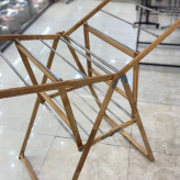 بند رخت چوب استیل ریور