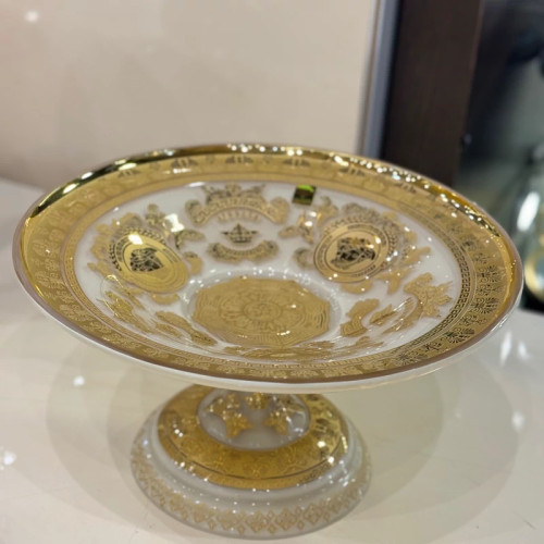 میوه خوری کریستال طلاکوب طرح ورساچه